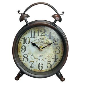 Metal Table Clock